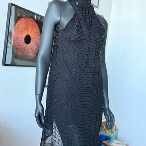 Marciano Black beaded Dress